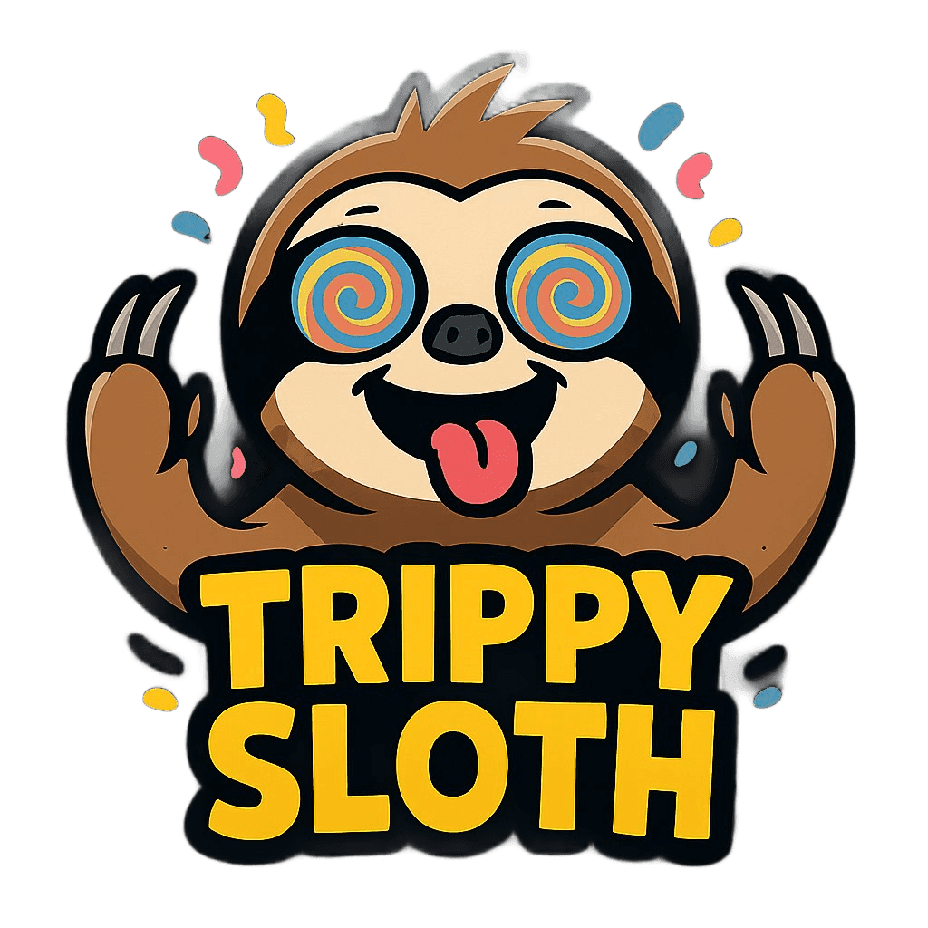 Trippy Sloth Studio Logo